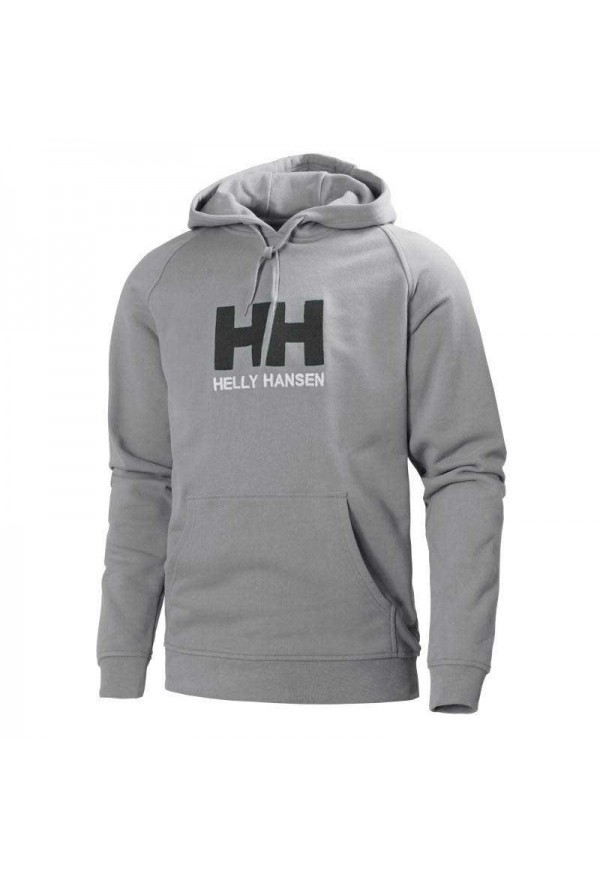 SUDADERA HH LOGO HOODIE  GRIS