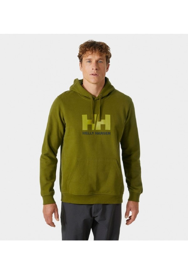 SUDADERA HH LOGO HOODIE  VERDE