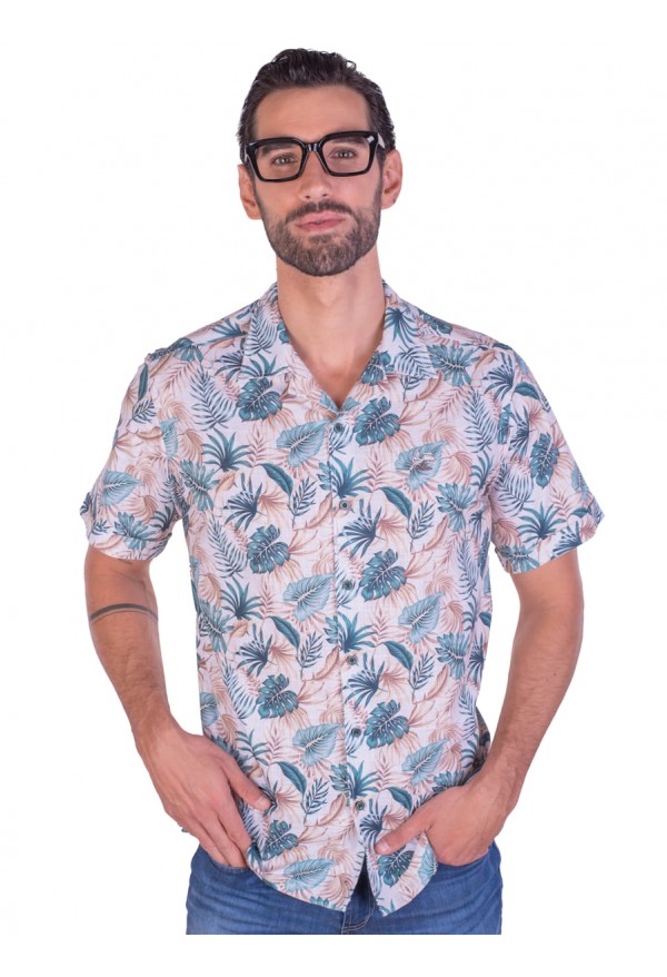 CAMISA HAWAI 2 LA VESPITA AZUL