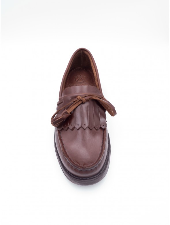 ZAPATO  LAZO BORLOT  MARRON