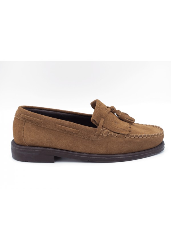 ZAPATO BORLOT ANTE  CAMEL