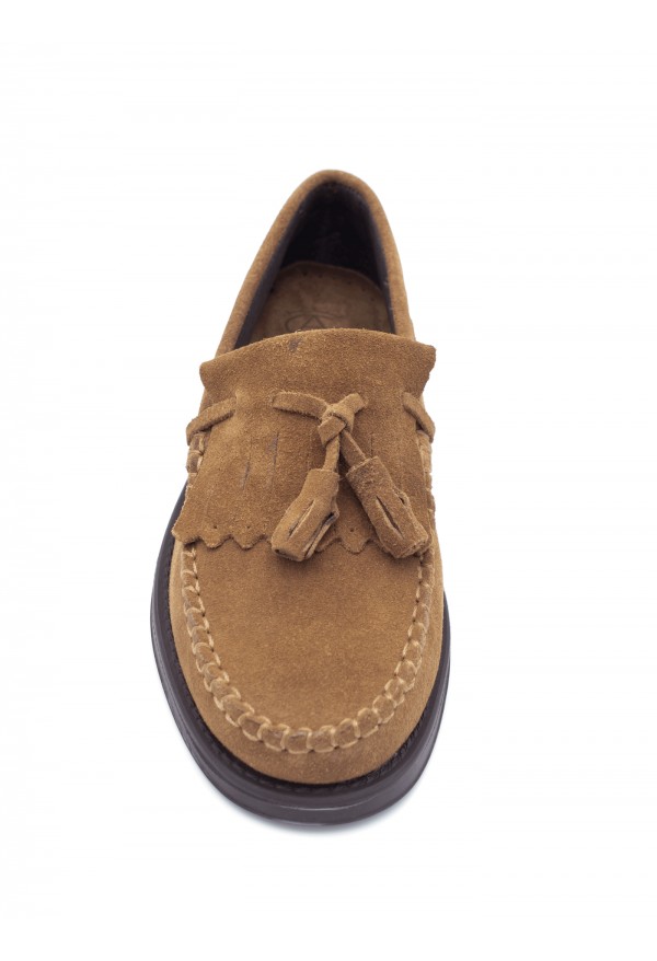 ZAPATO BORLOT ANTE  CAMEL