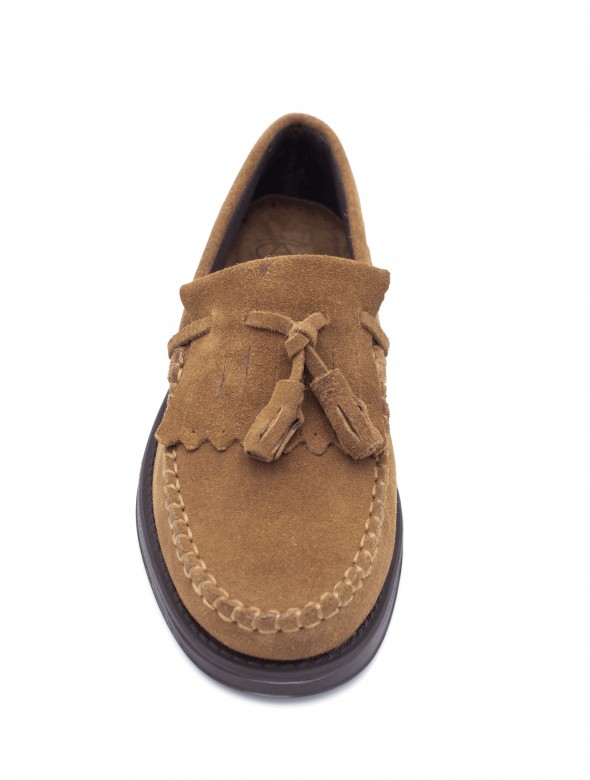 ZAPATO BORLOT ANTE  CAMEL