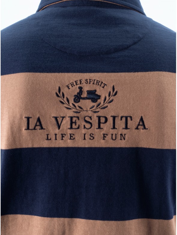 POLO FREE LA VESPITA CAMEL