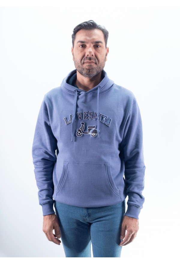 SUDADERA CAPUCHA ESTELAR LA VESPITA AZUL