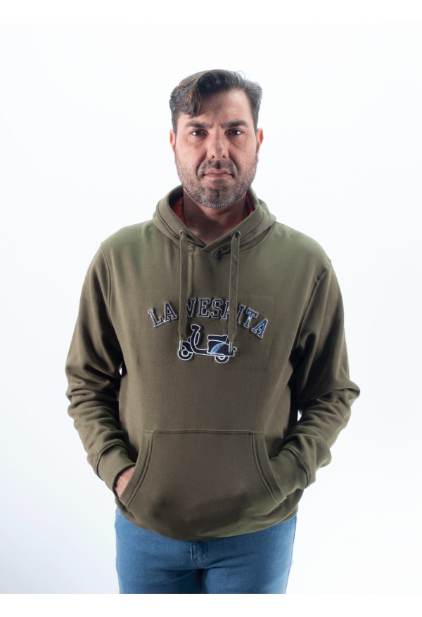 SUDADERA CAPUCHA ESTELAR LA VESPITA VERDE