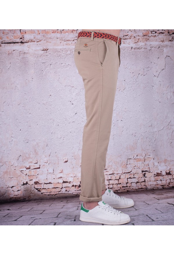 PANTALON CHINO LA ESPAÑOLA CAMEL