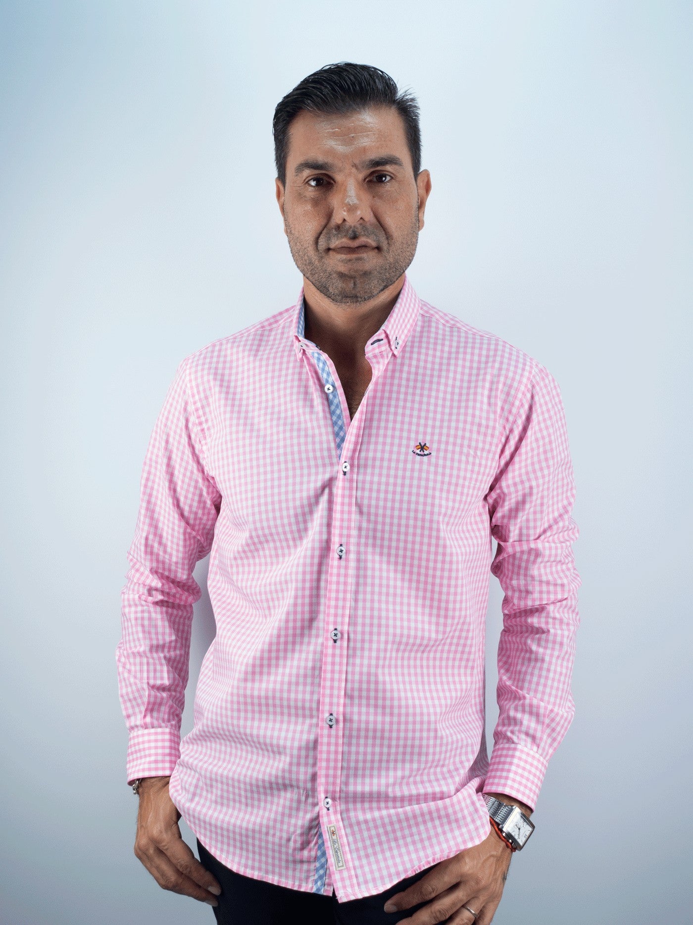 CAMISA CUADRO ME LA ESPAÑOLA ROSA