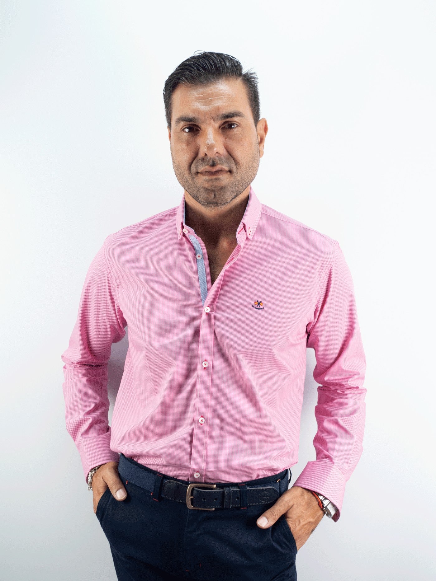 CAMISA VICHI LA ESPAÑOLA FUXIA
