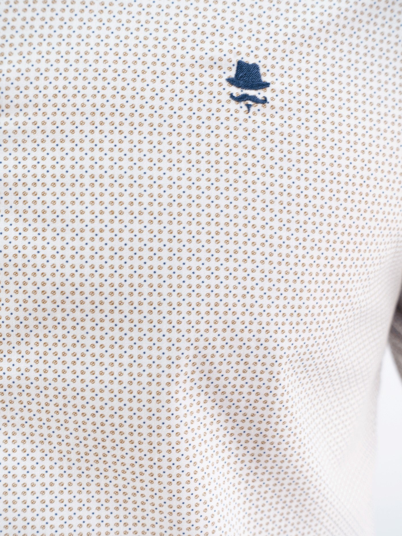 CAMISA MOS  MARRON
