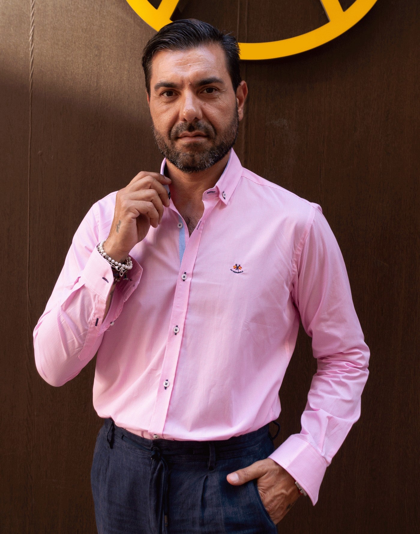 CAMISA VICHI LA ESPANOLA ROSA