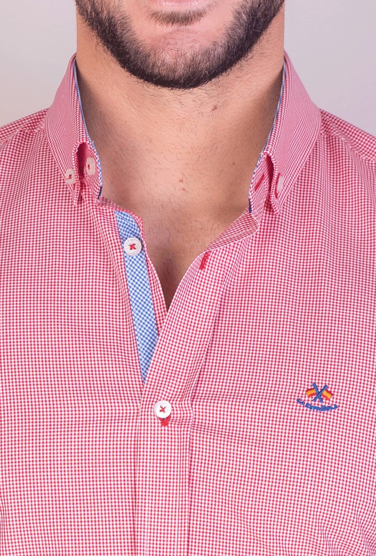 CAMISA VICHI LA ESPAÑOLA ROJO