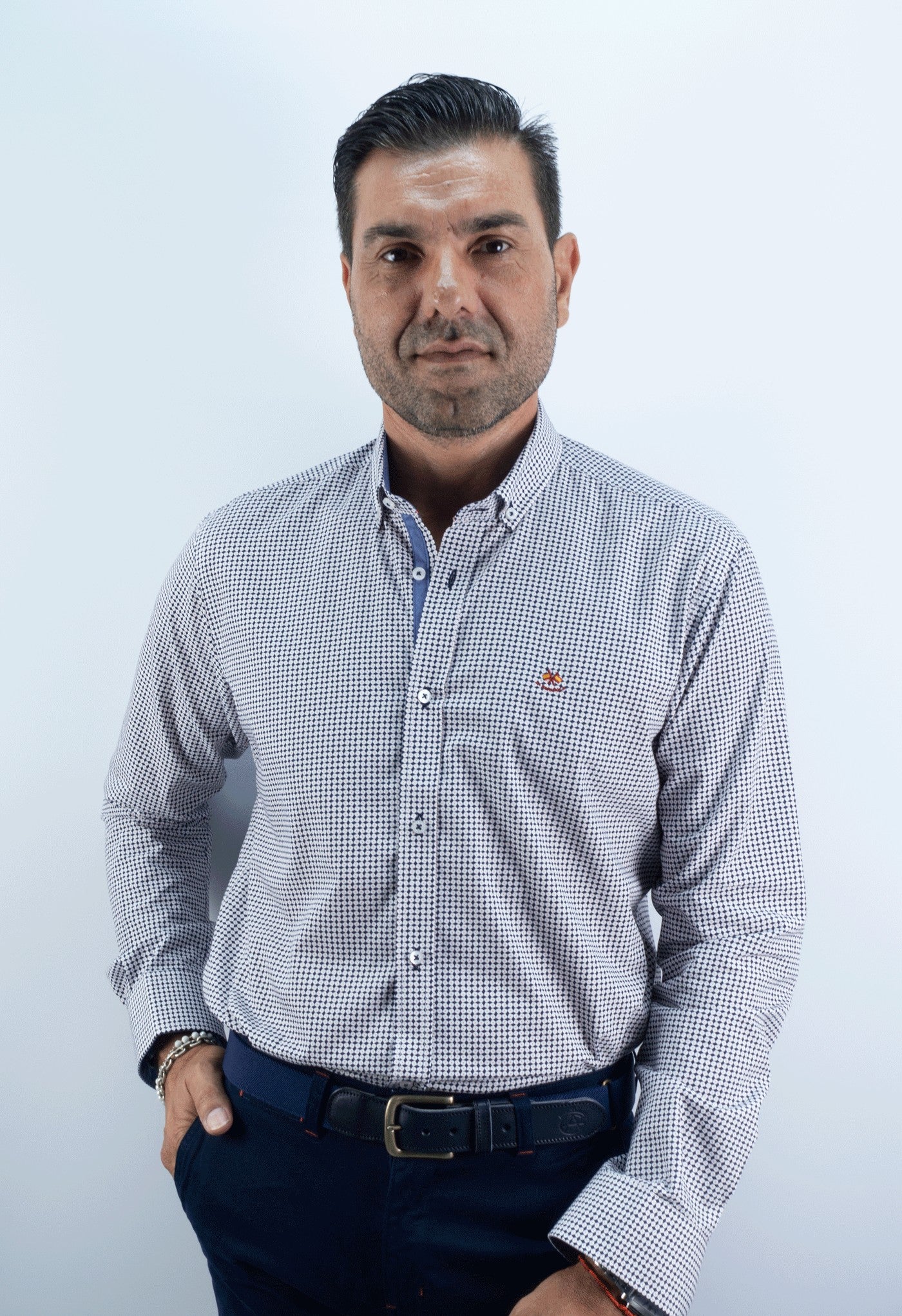 CAMISA FOX LA ESPAÑOLA MARINO
