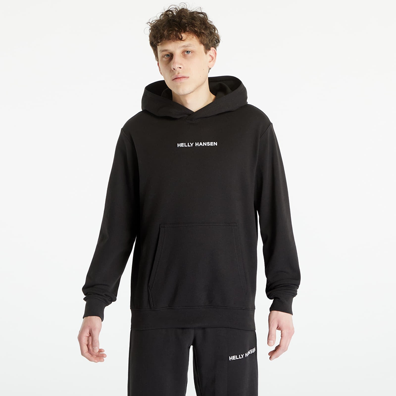 SUDADERA LOGO TRAS  NEGRO