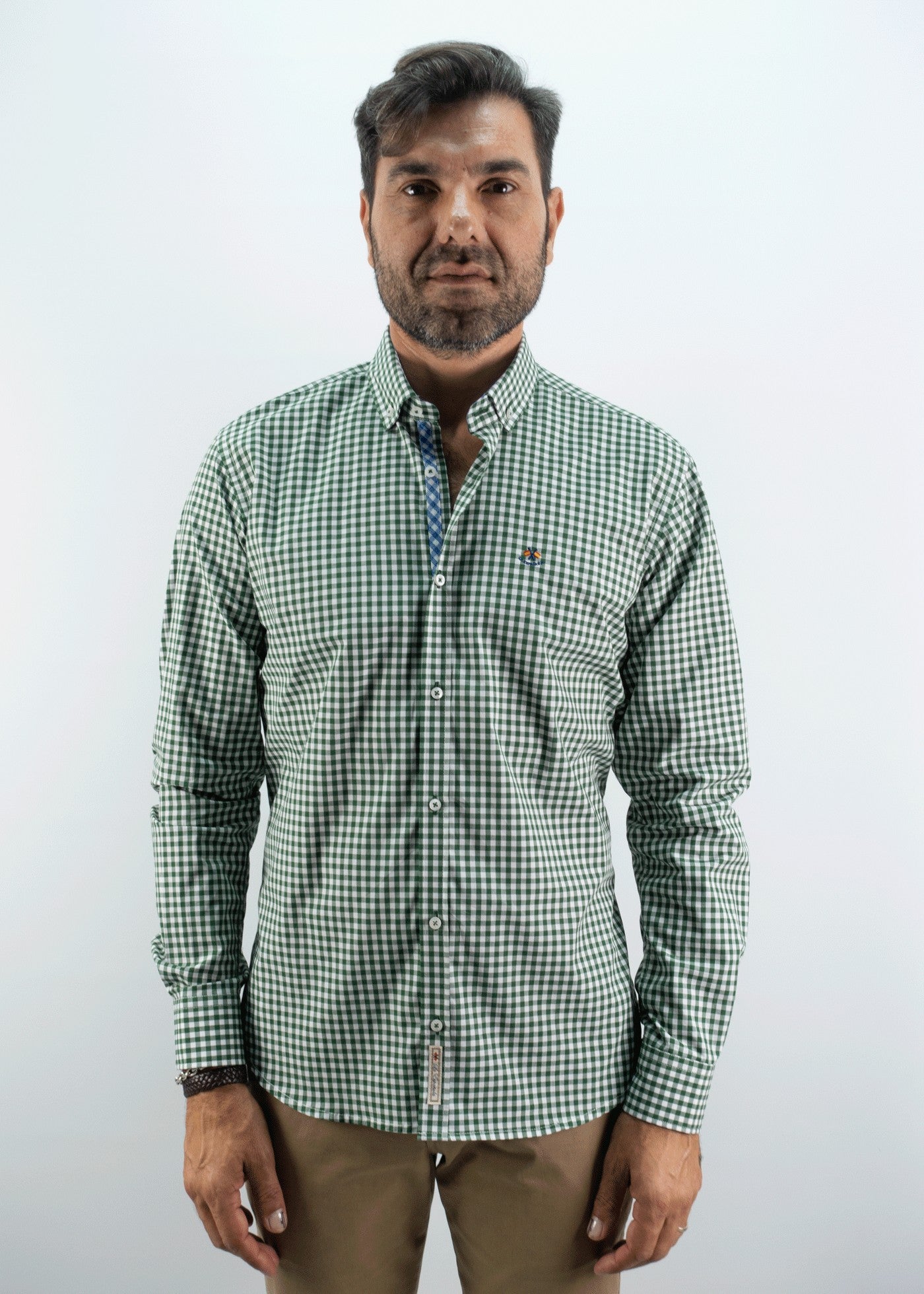CAMISA CUADRO ME LA ESPAÑOLA VERDE