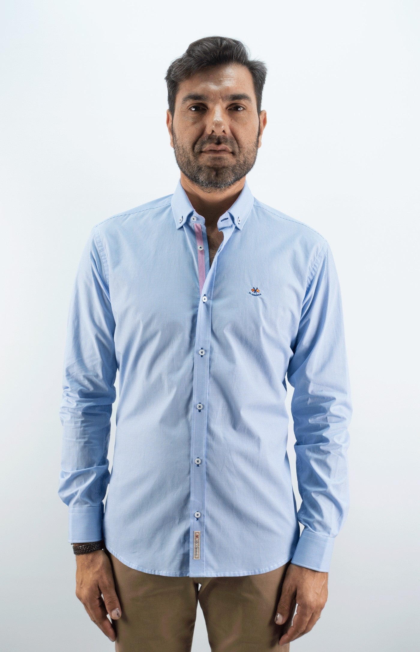 CAMISA VICHI LA ESPAÑOLA CELESTE
