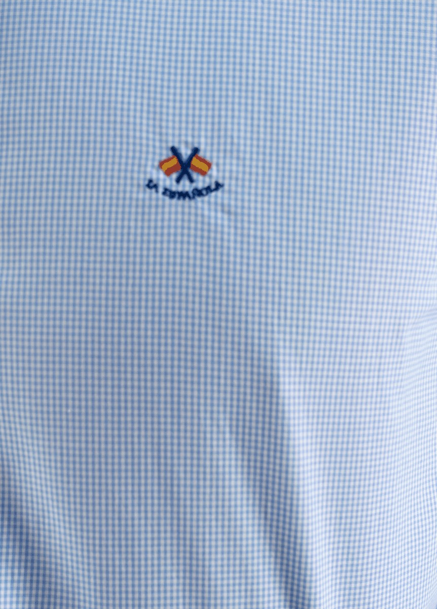 CAMISA VICHI LA ESPAÑOLA CELESTE