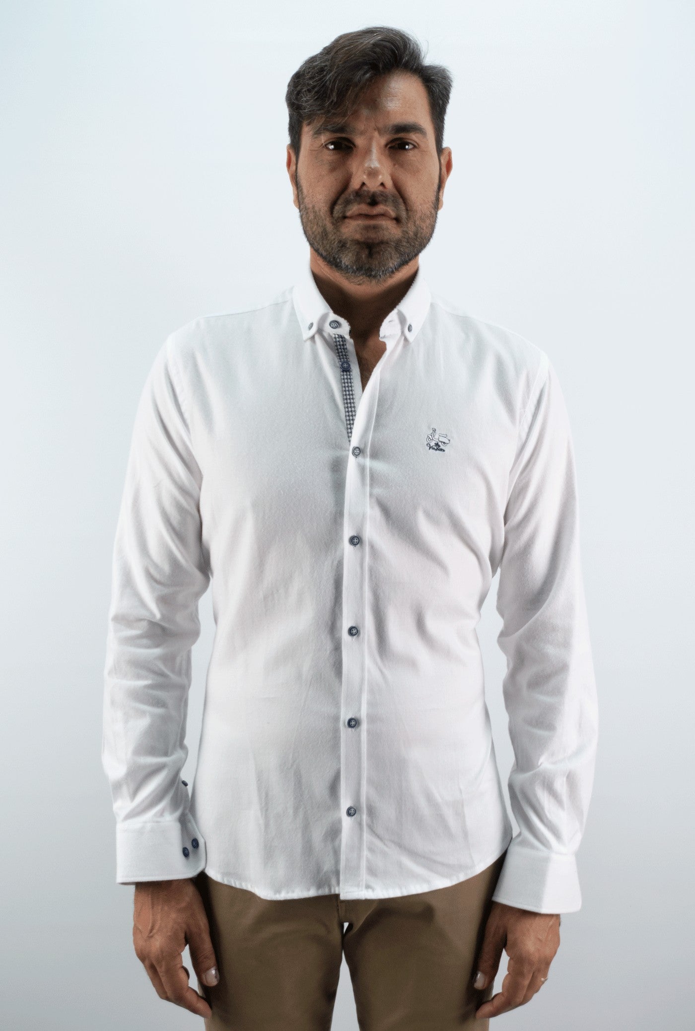 CAMISA NORTE LA VESPITA BLANCO