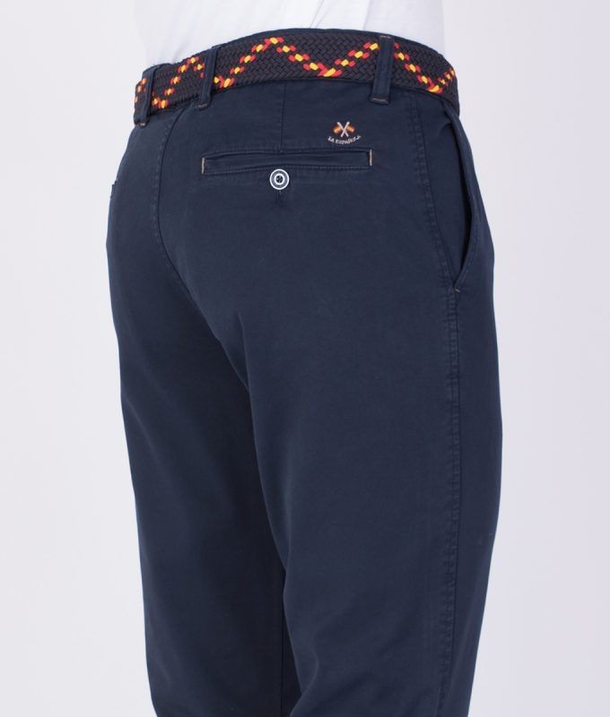 PANTALÓN CHINO LA ESPAÑOLA MARINO