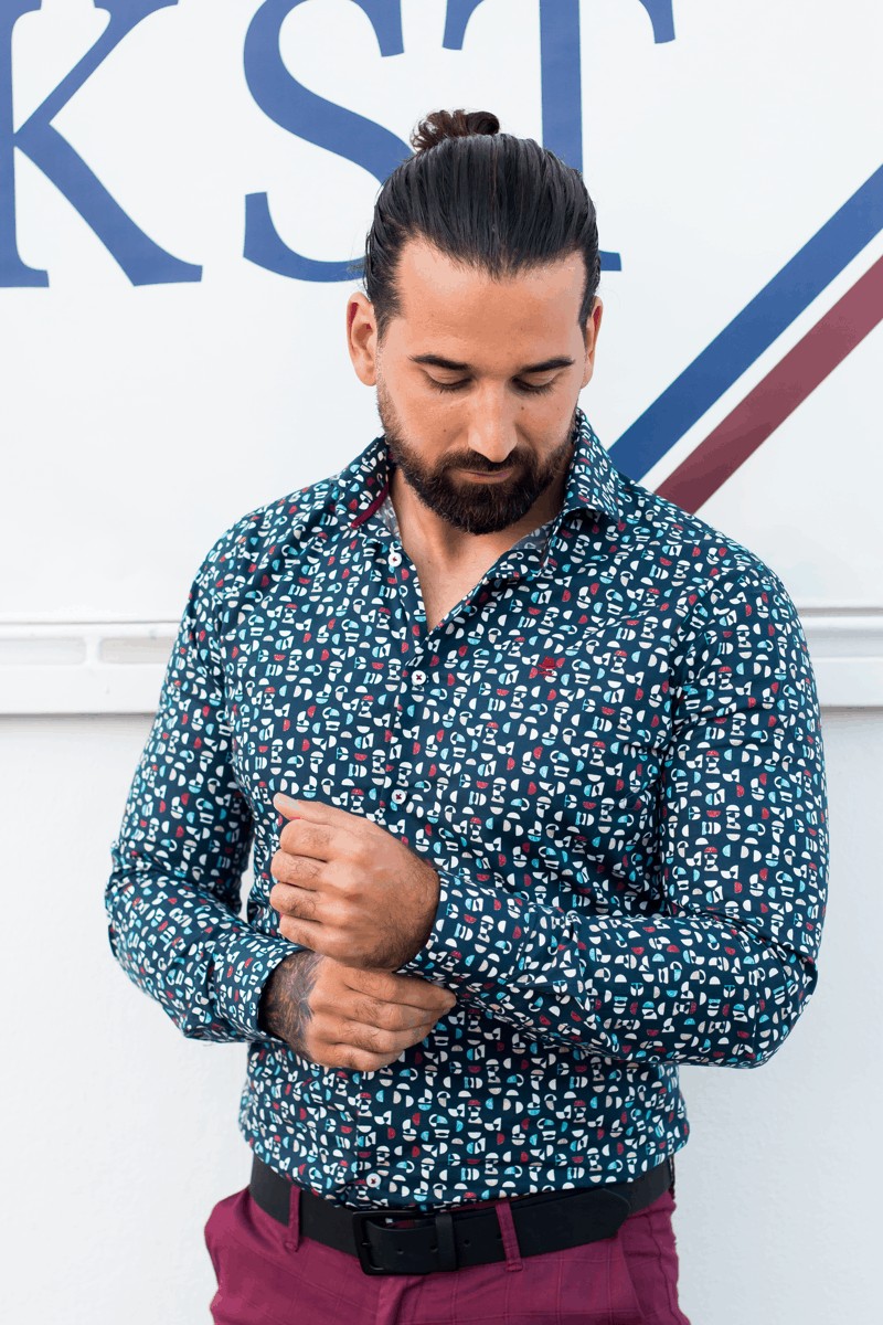 CAMISA KEOPS  MARINO