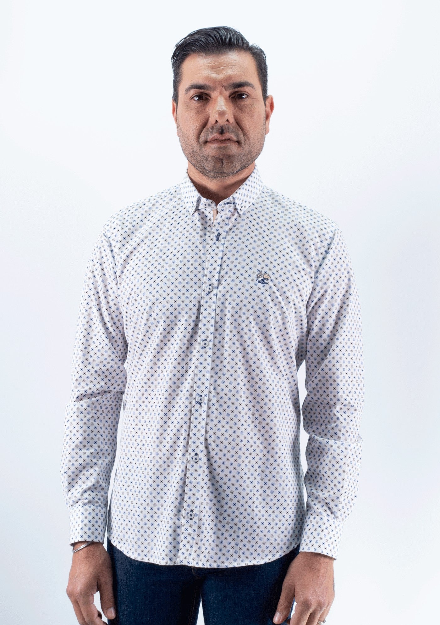 CAMISA NIMBUS LA ESPAÑOLA BLANCO