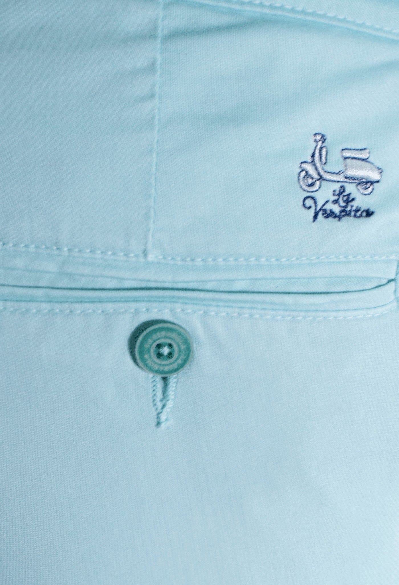 PANTALON CHINO LA VESPITA  AGUA MARINA