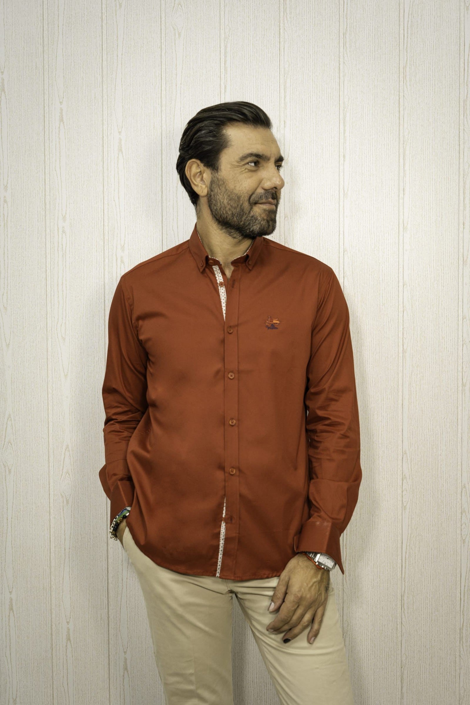CAMISA BASIC V TEJA