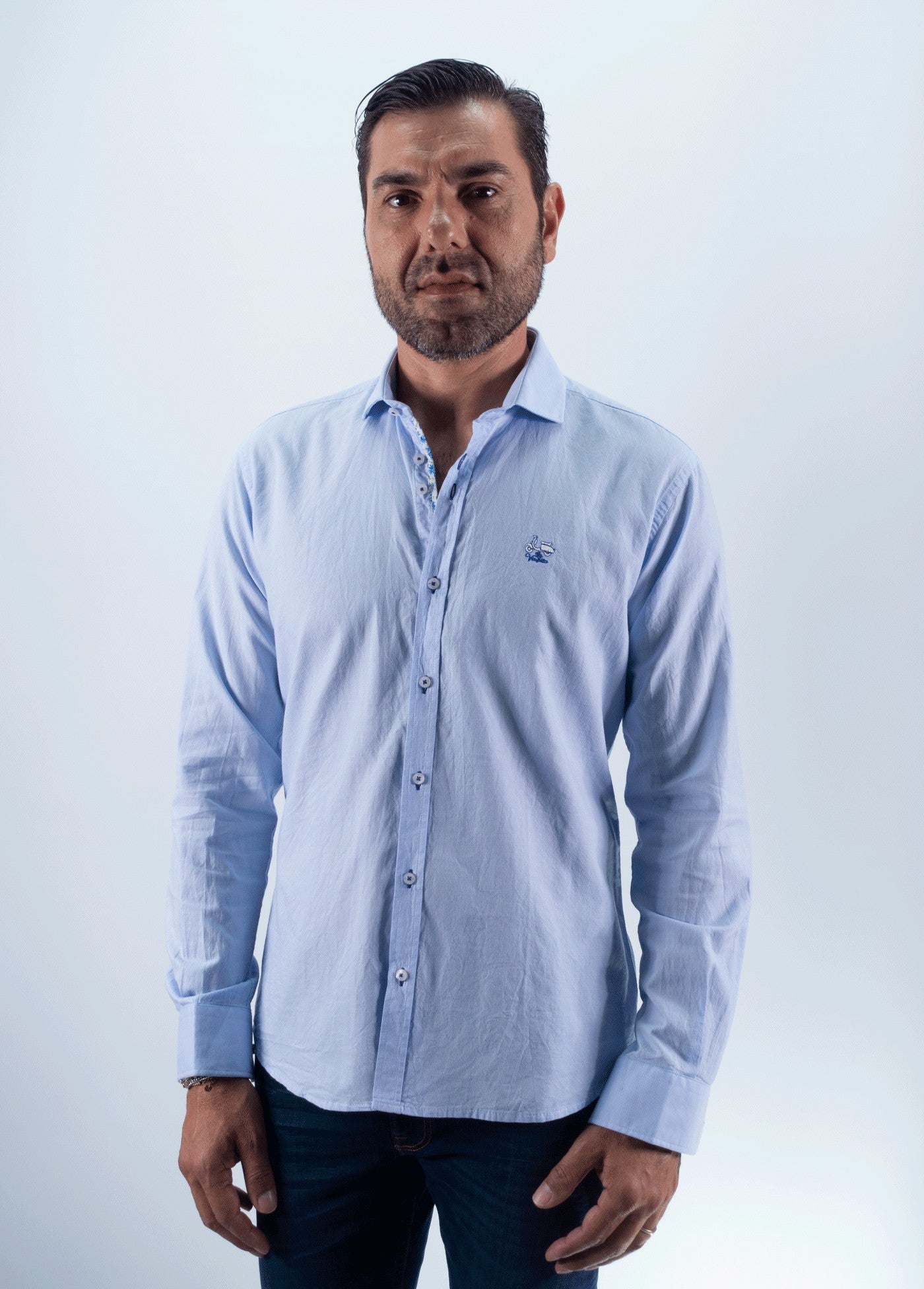 CAMISA SPYKE LA VESPITA CELESTE