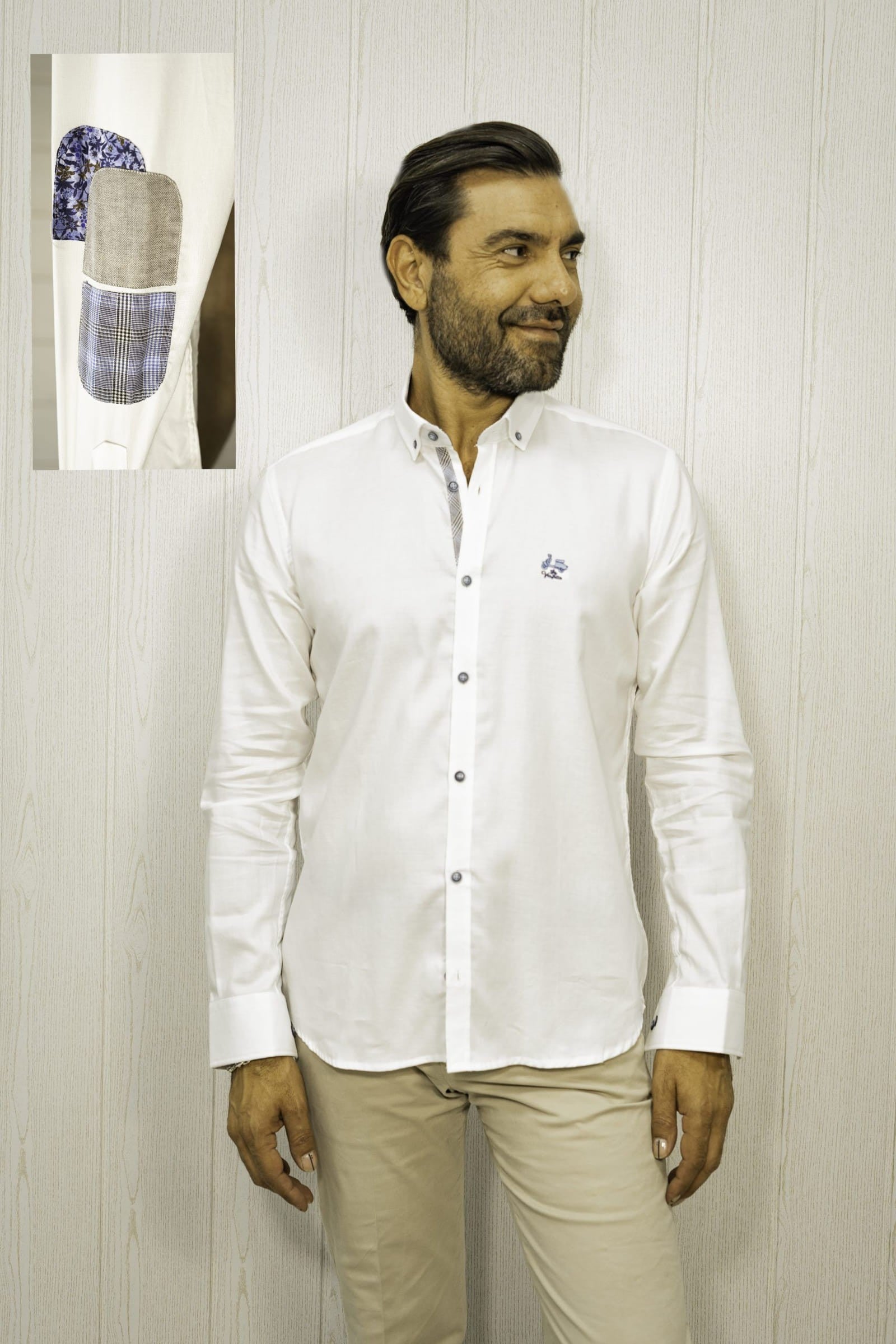 CAMISA BI-CODERA BLANCO