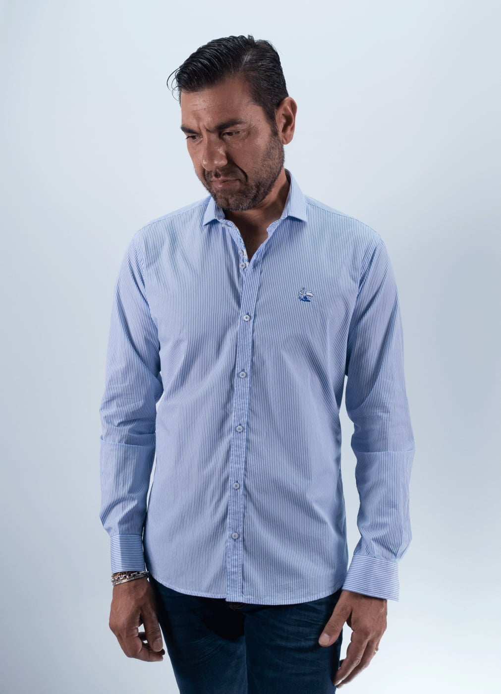 CAMISA RAYA CODACK LA VESPITA MARINO
