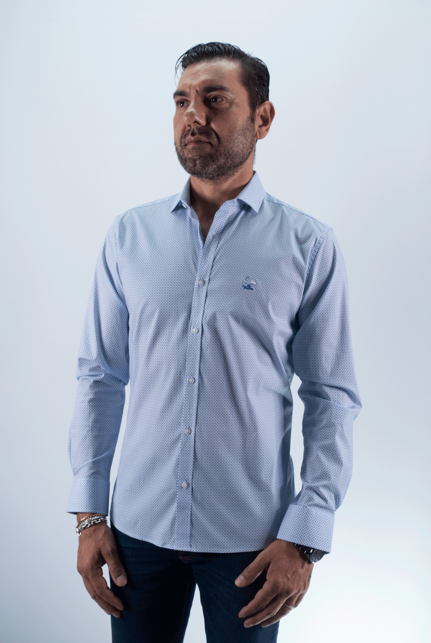 CAMISA POLAR LA VESPITA AZUL