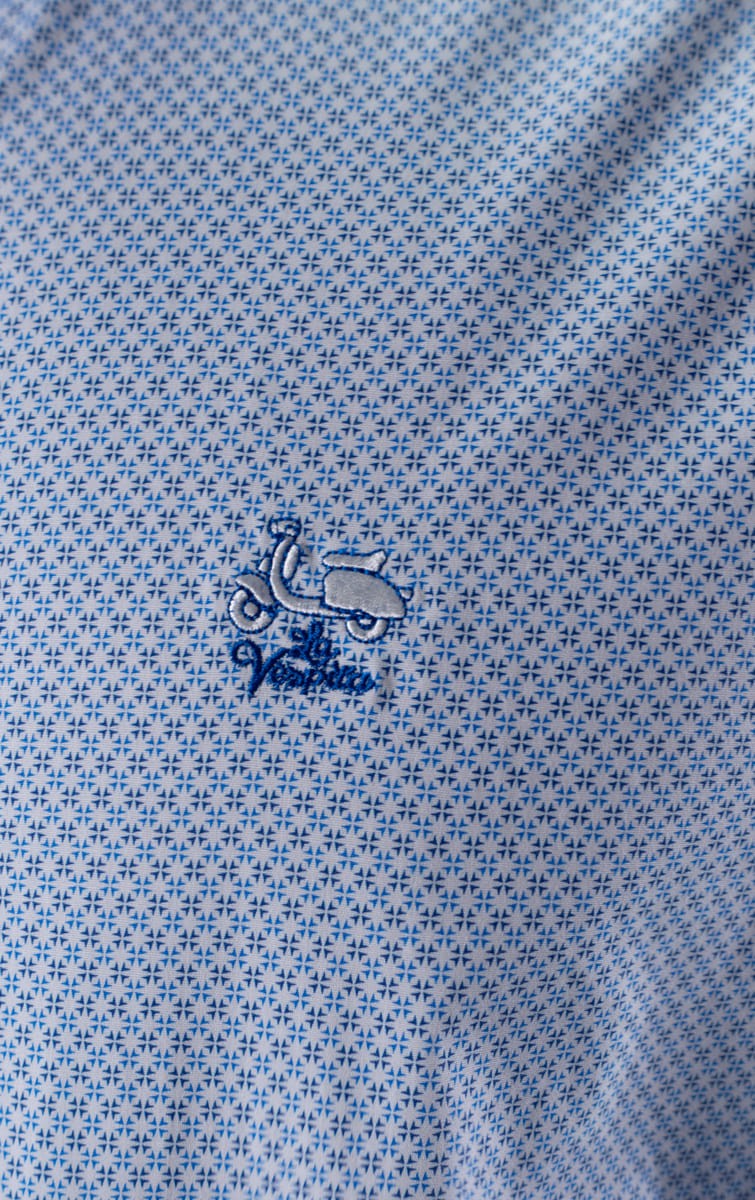CAMISA POLAR LA VESPITA AZUL