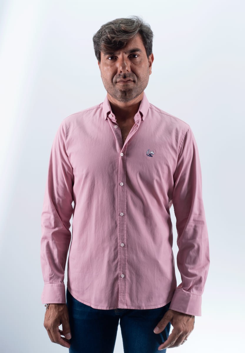 CAMISA LISA LA VESPITA ROSA