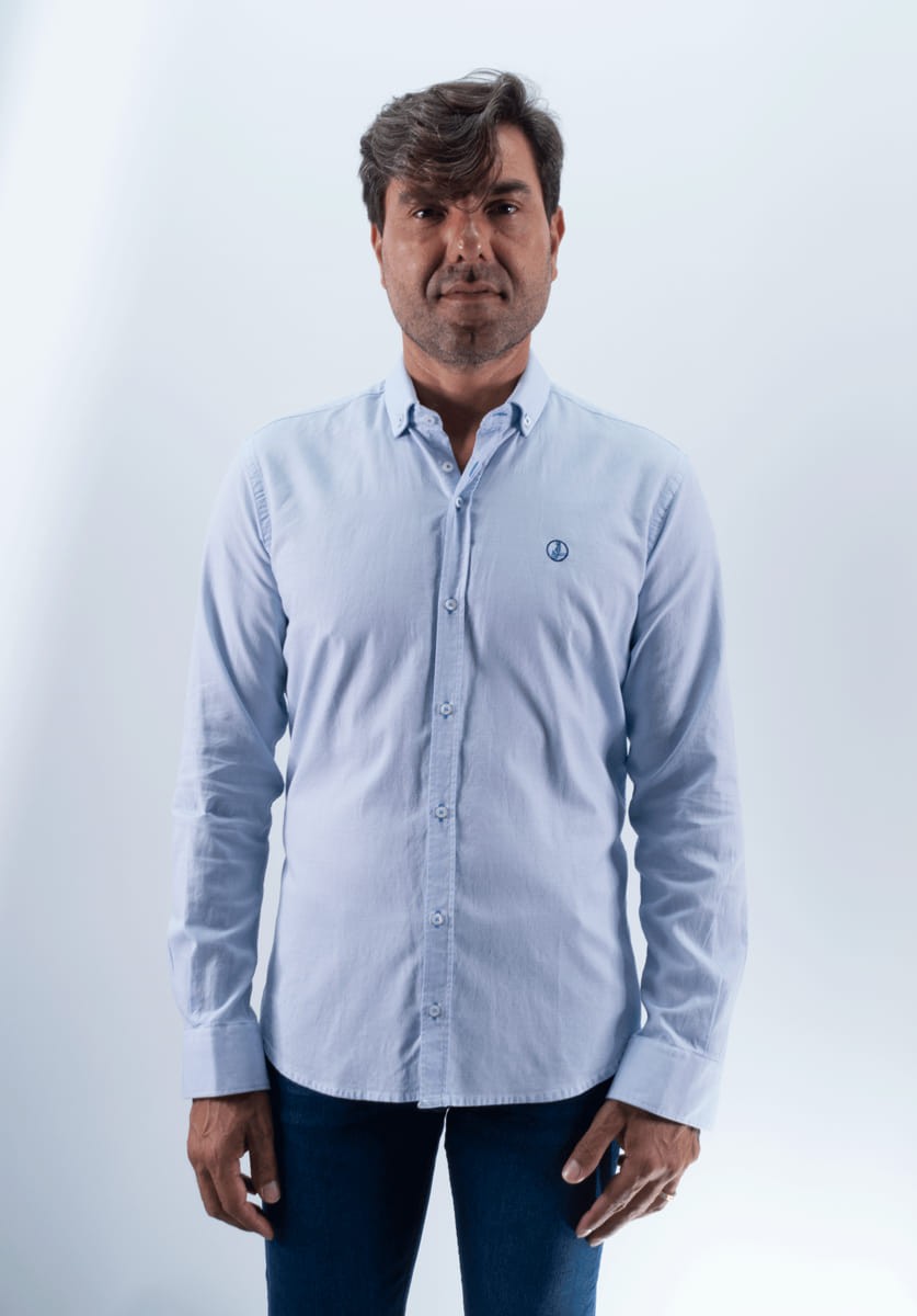 CAMISA LAVANCO LA VESPITA CELESTE