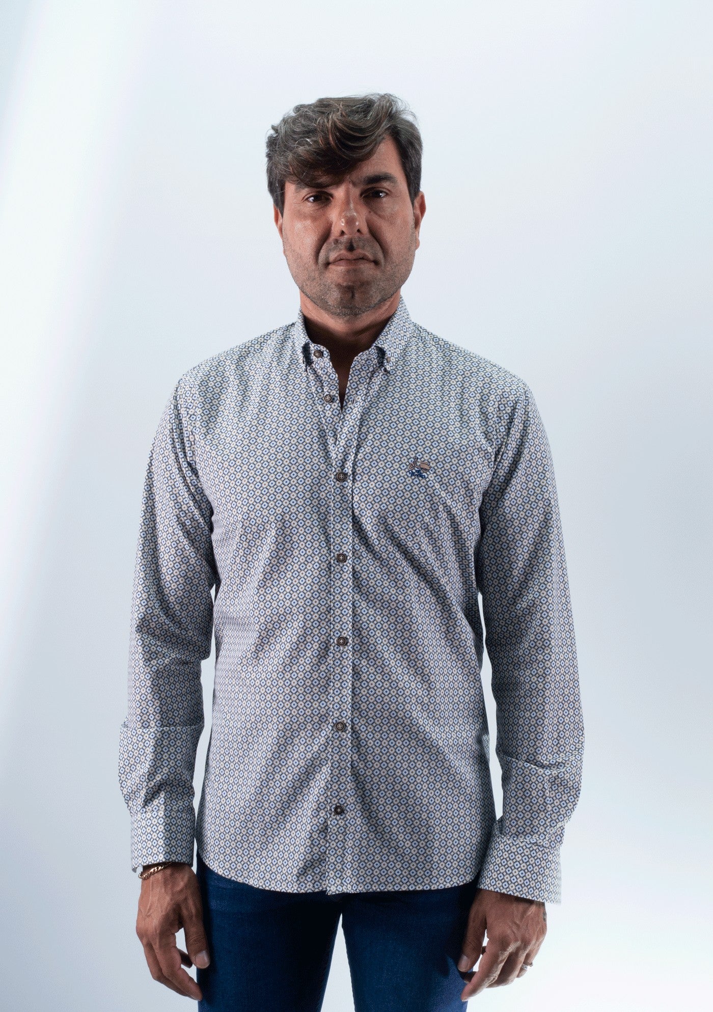 CAMISA CADIZ LA VESPITA AZUL