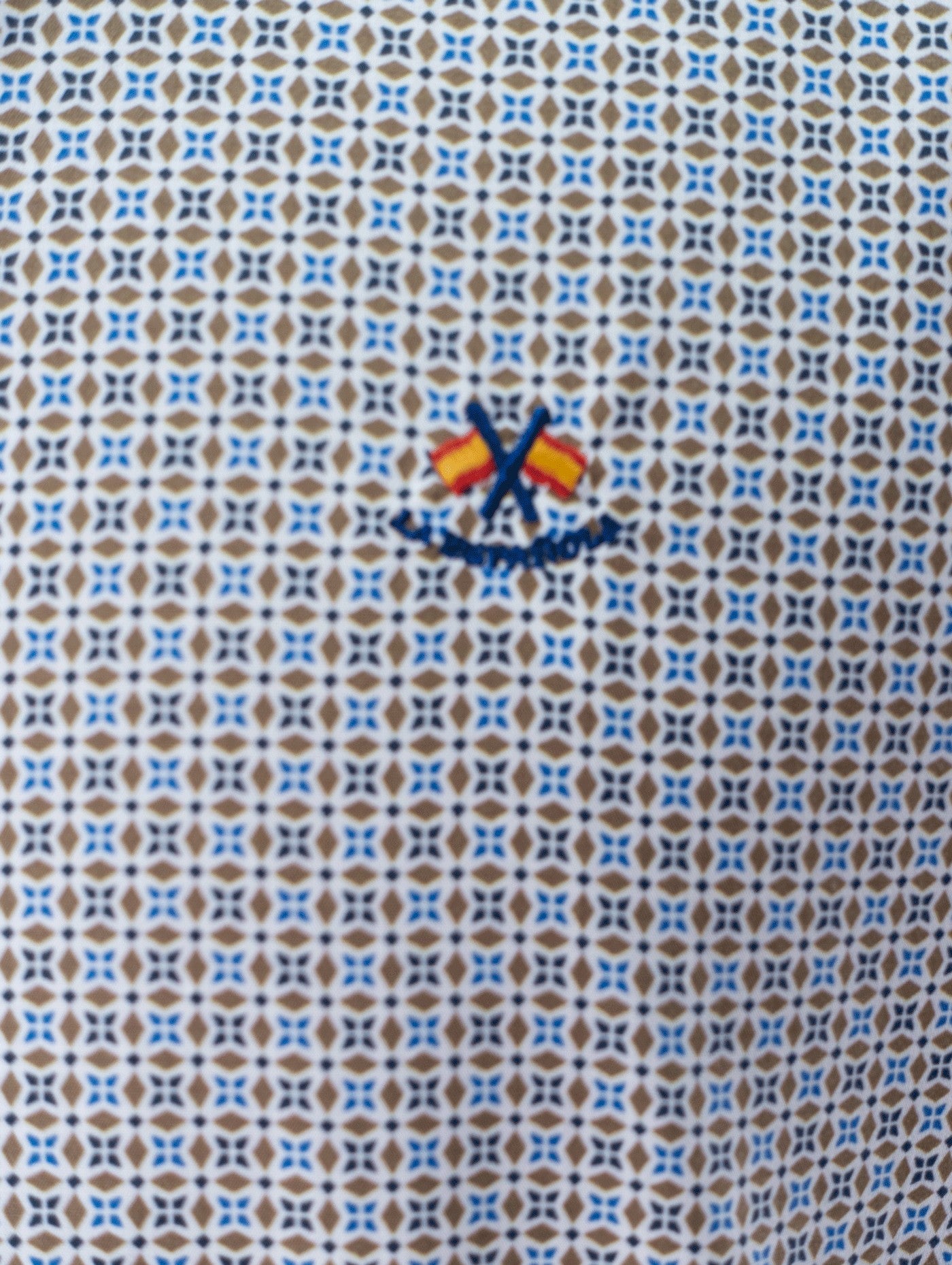 CAMISA CAPITULACIONES LA ESPAÑOLA  MARRON