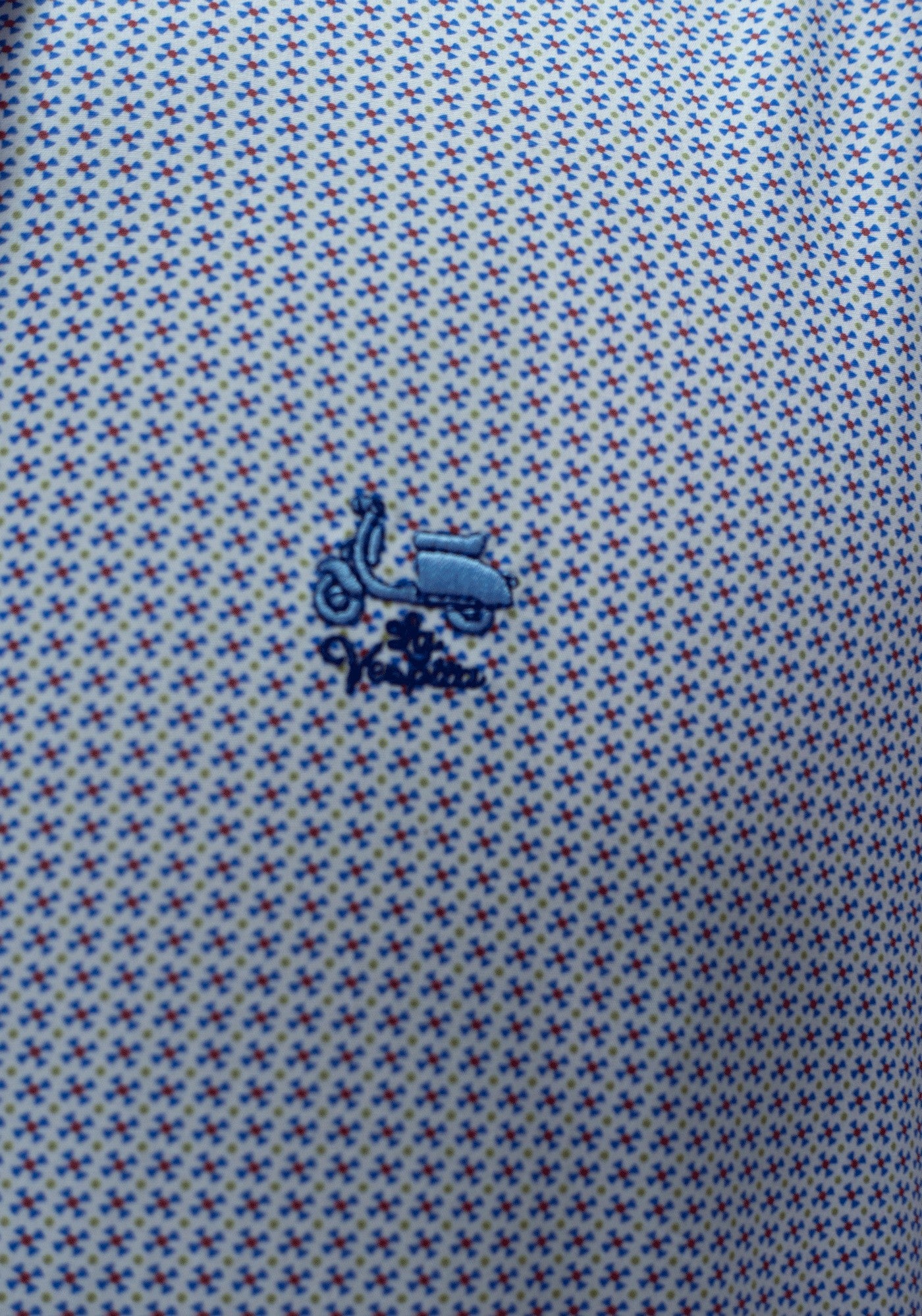 CAMISA CASTELLAR LA VESPITA  AZUL