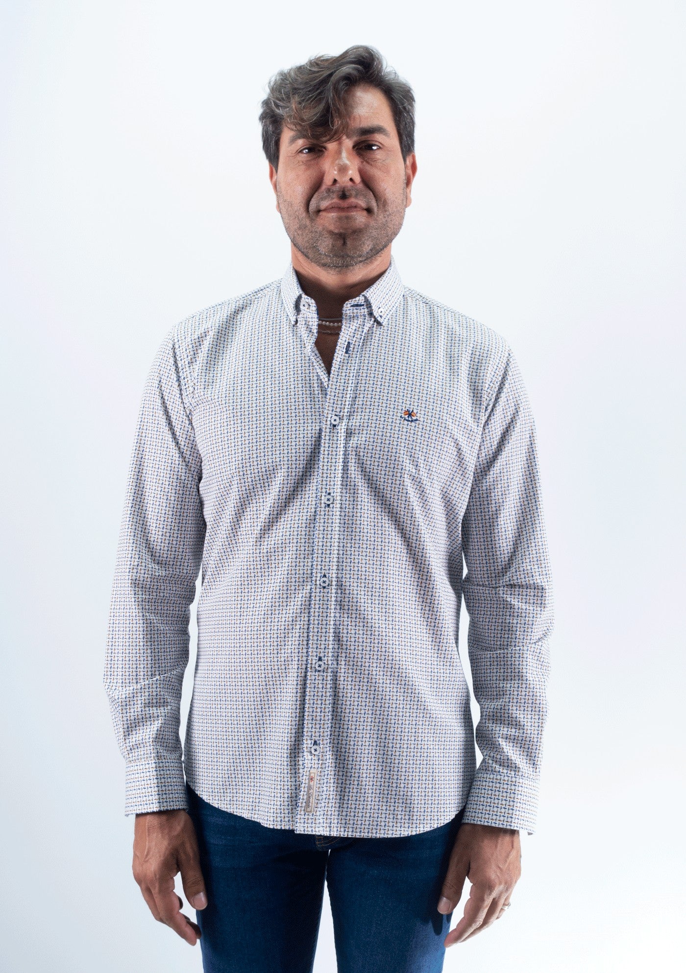 CAMISA ELECTRIC LA ESPAÑOLA AZUL