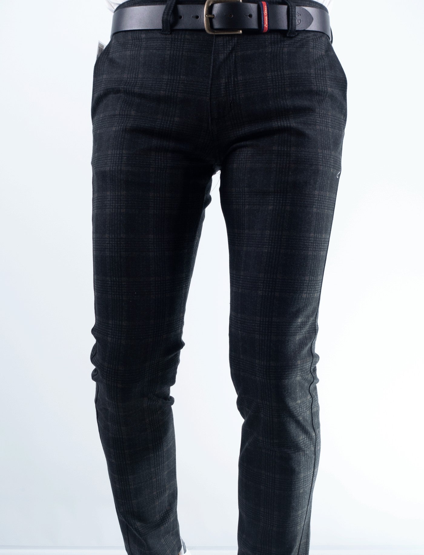 PANTALON CUADRO ENGLAND LA VESPITA NEGRO