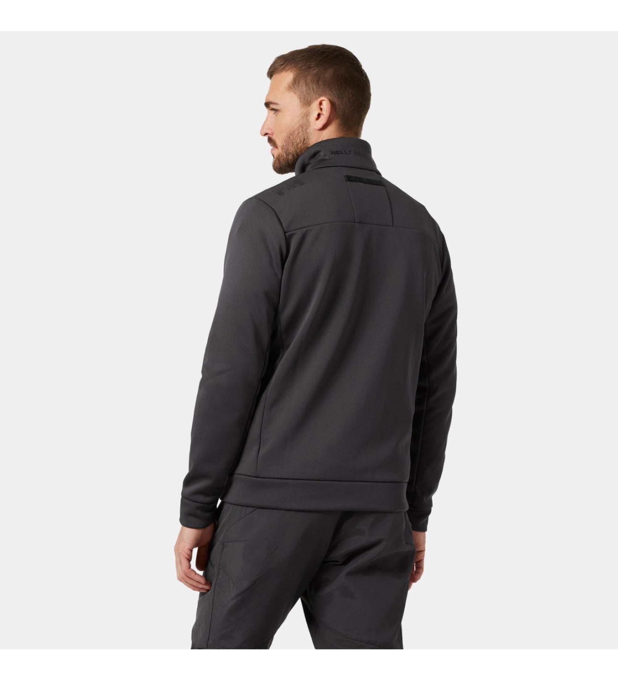CHAQUETA FLEECE  NEGRO