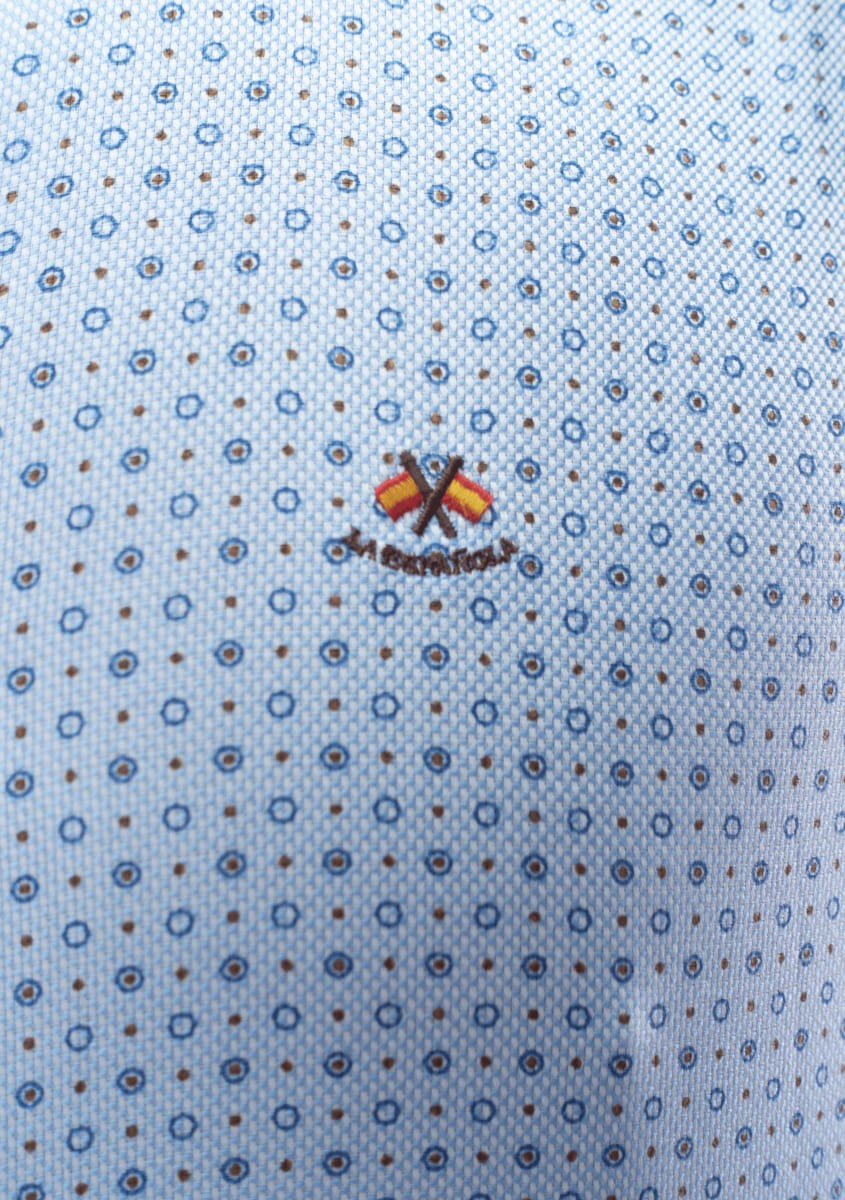CAMISA RADAR LA ESPANOLA CELESTE