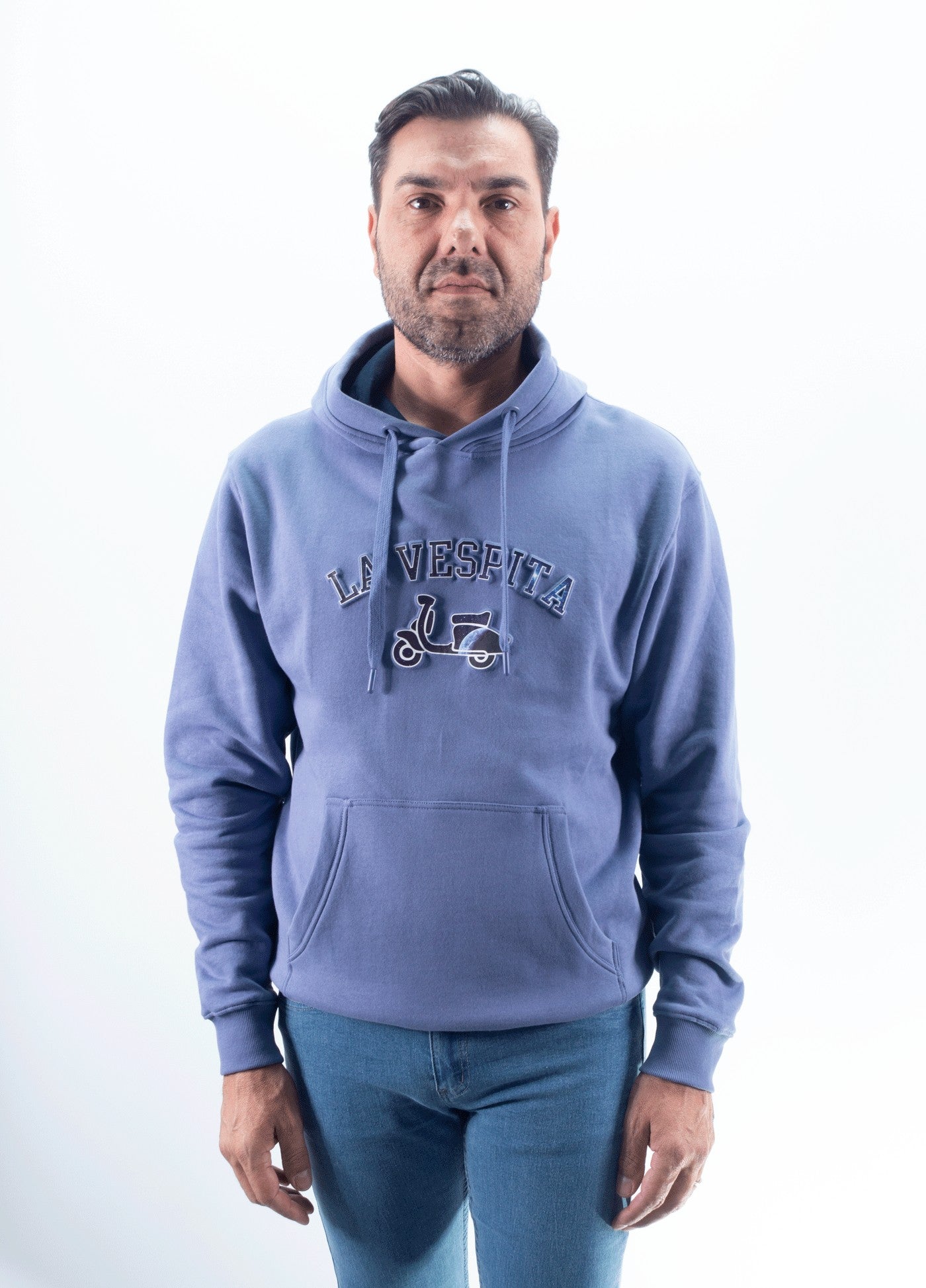 SUDADERA CAPUCHA ESTELAR LA VESPITA AZUL