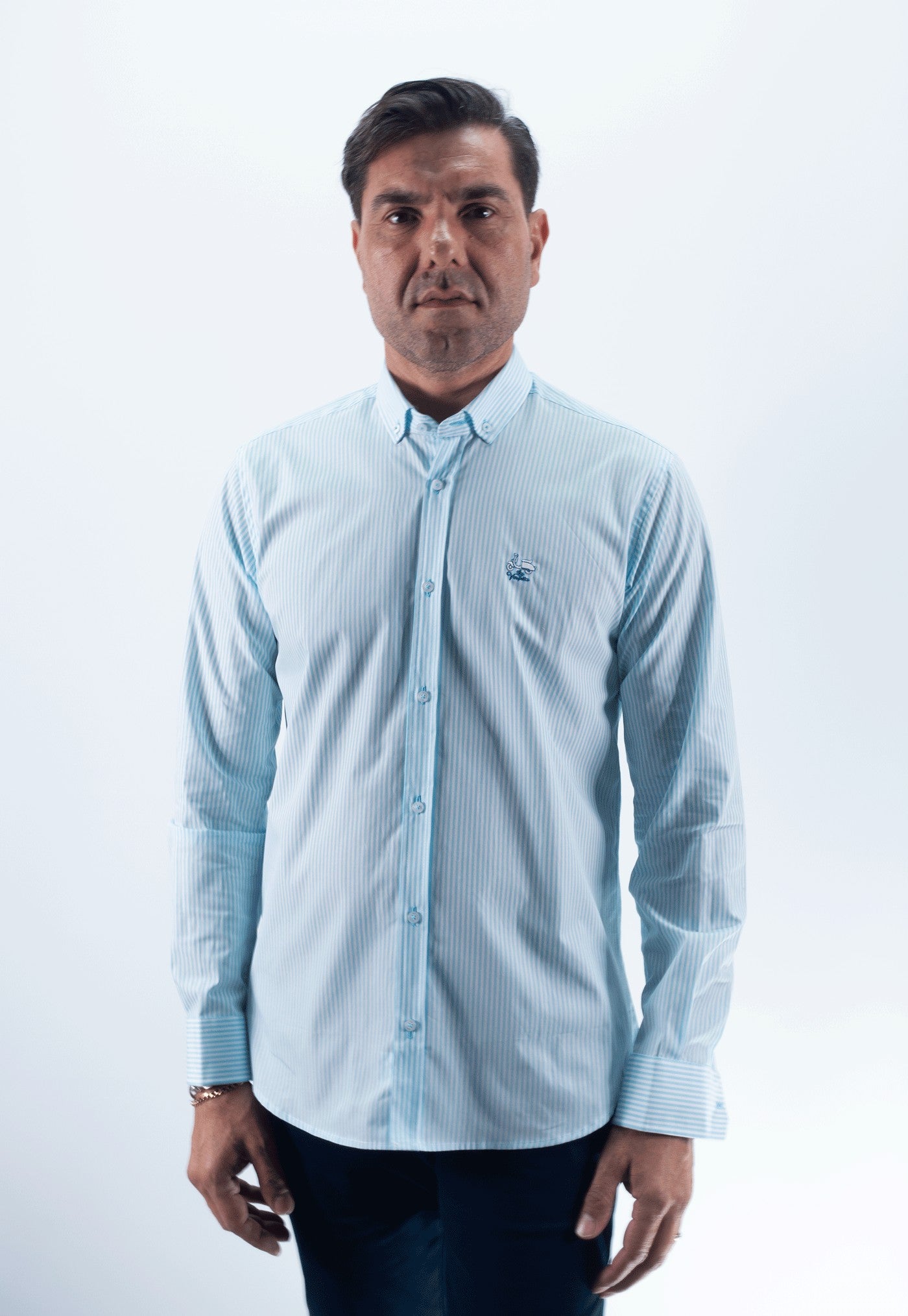 CAMISA RAYA KODACK LA VESPITA TURQUESA