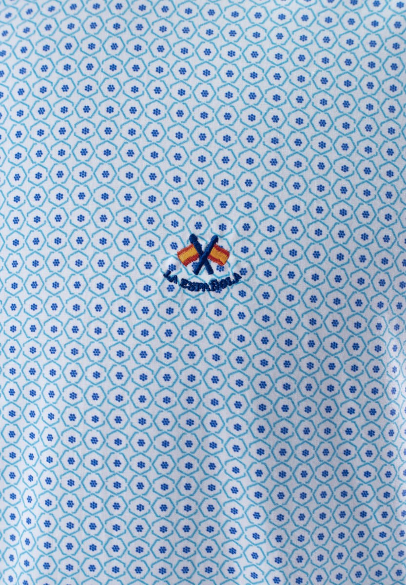 CAMISA SHERRY LA ESPANOLA AGUA MARINA