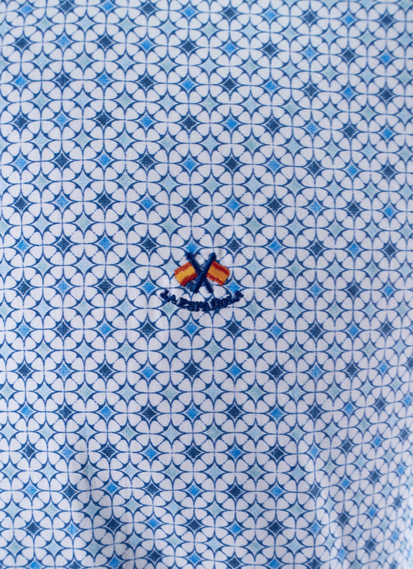 CAMISA VIDRIE LA ESPANOLA AZUL