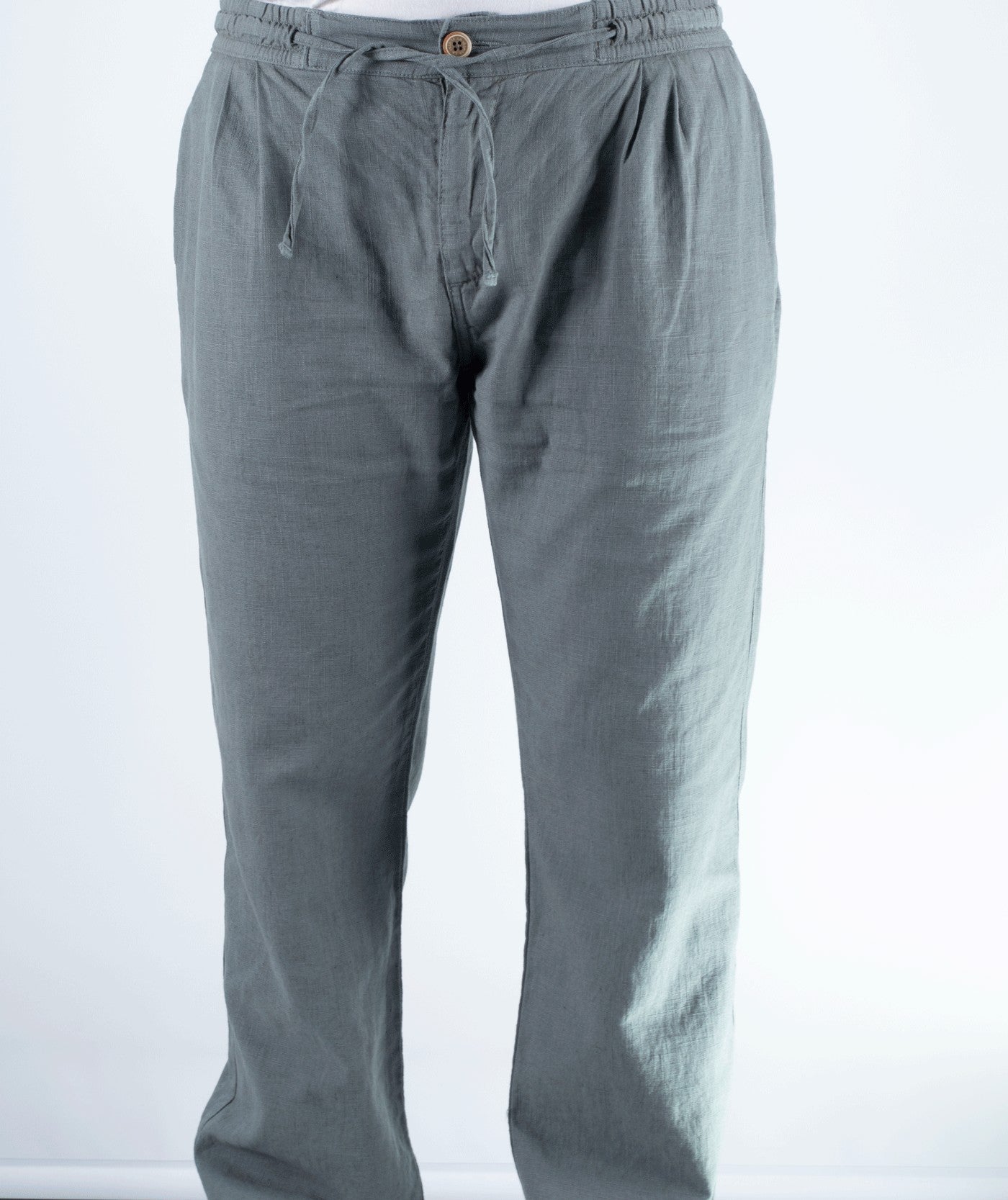 PANTALON LINO LA VESPITA VERDE