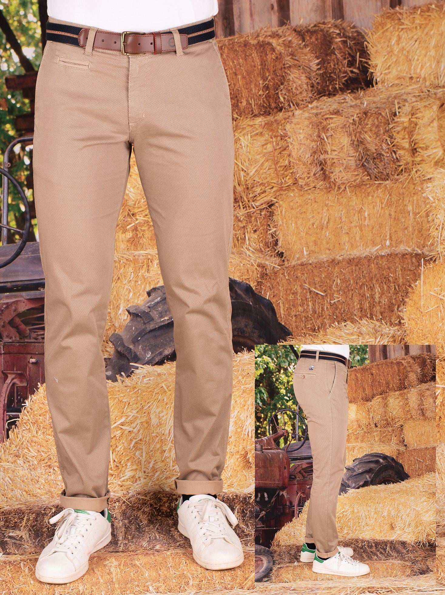 PANTALÓN CHINO VESPITA CAMEL