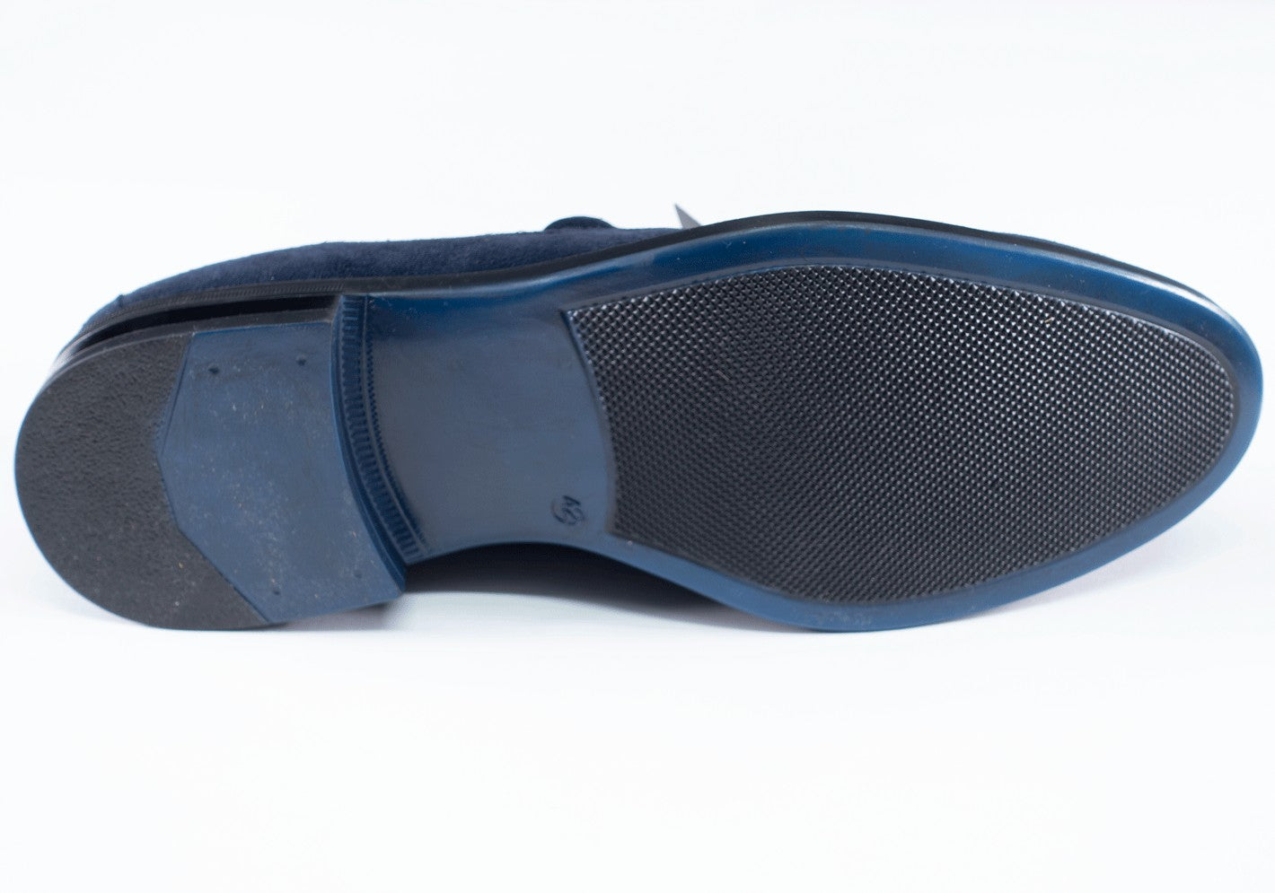ZAPATO SERRAJE BORLAS  MARINO