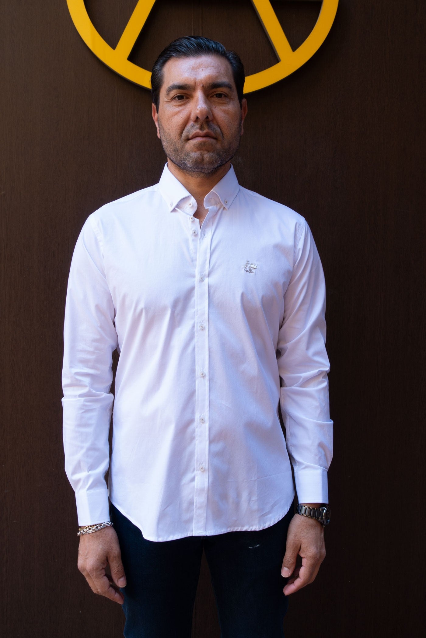 CAMISA BASIC 25 LA VESPITA BLANCO