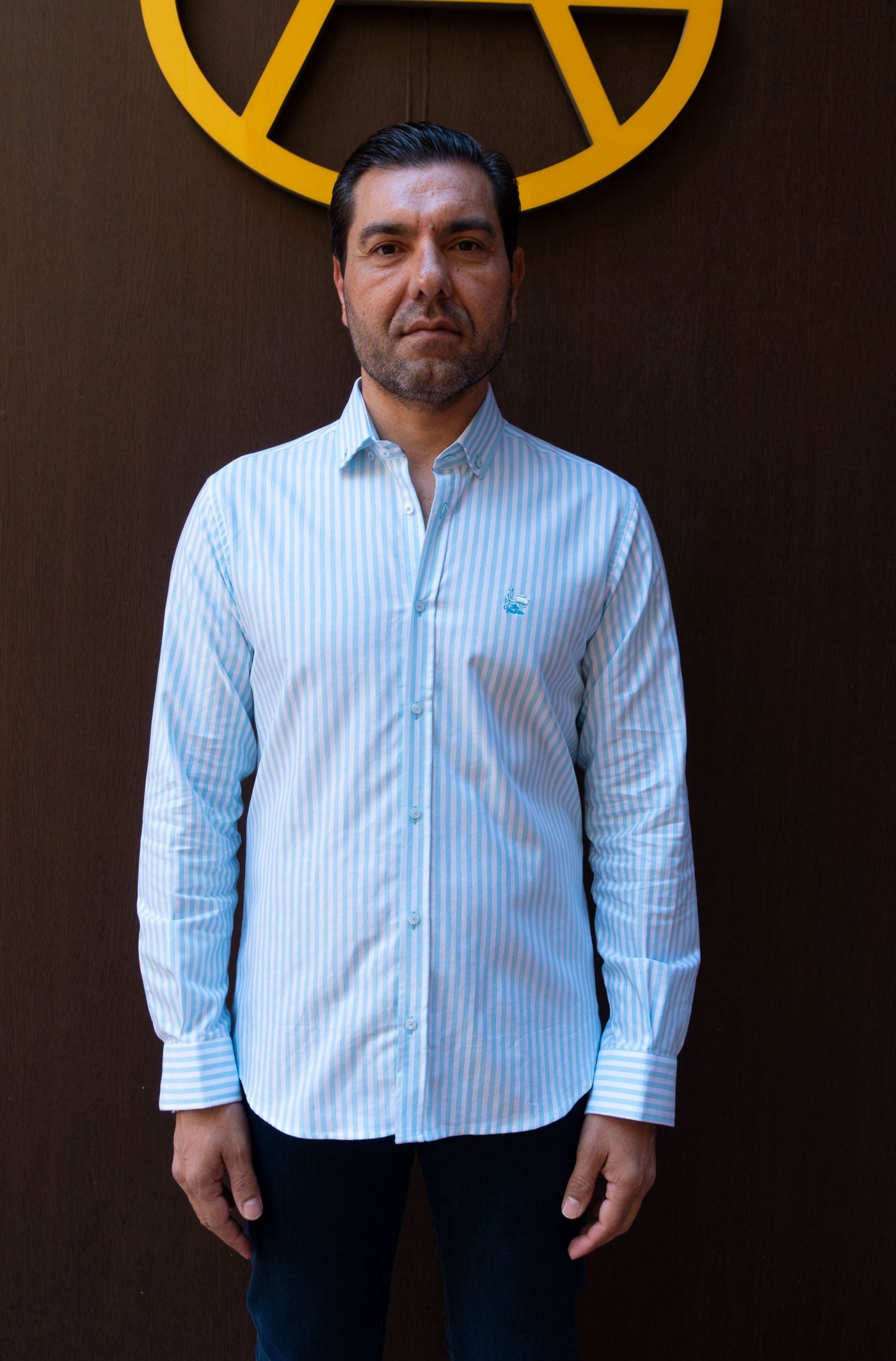 CAMISA RAYA 25 LA VESPITA TURQUESA